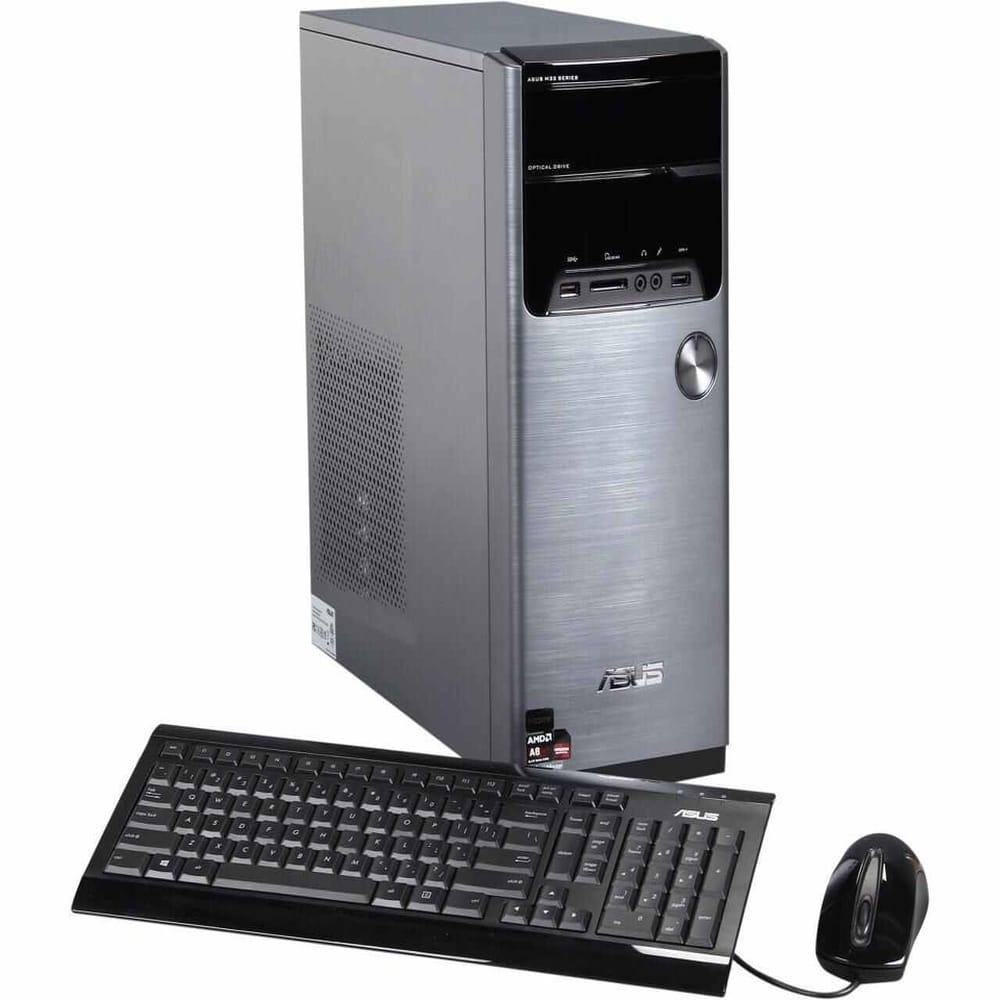 Asus Desktop Pc M32bf Us004s A8 Series Apu A8 5500 3 2 Ghz 4 Gb Ddr3 1 Tb Hdd Amd Radeon Hd 7560d Windows 10 Pro 64 Bit Cyber Tera